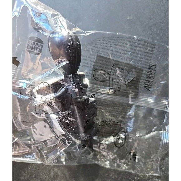 2024 Burger King The Addams Family Wednesday Toy Brand New In Plastic 17792A 3+ - Picture 5 of 5